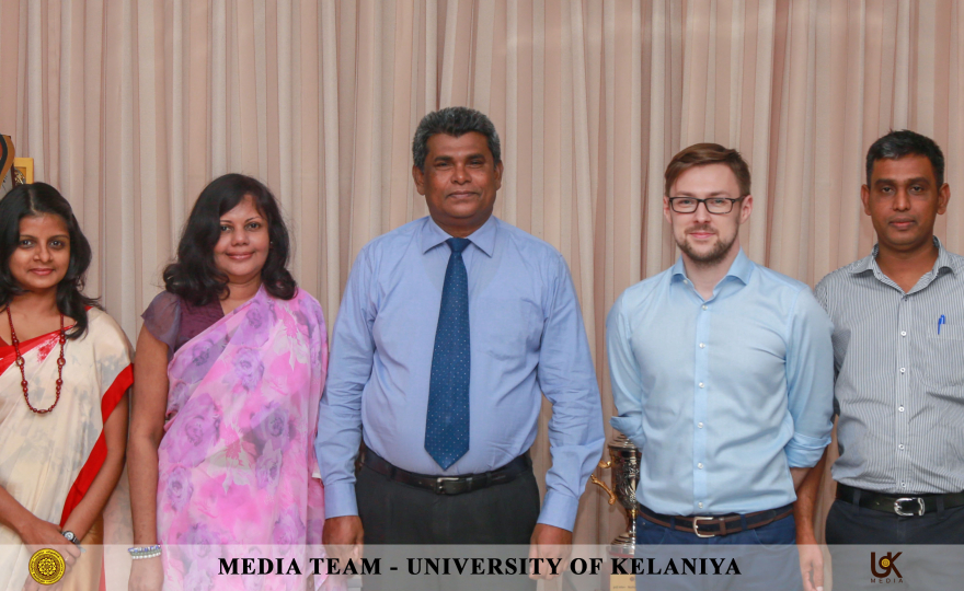 Erasmus+ International Credit Mobility Grantee from Poland Meets the Vice Chancellor