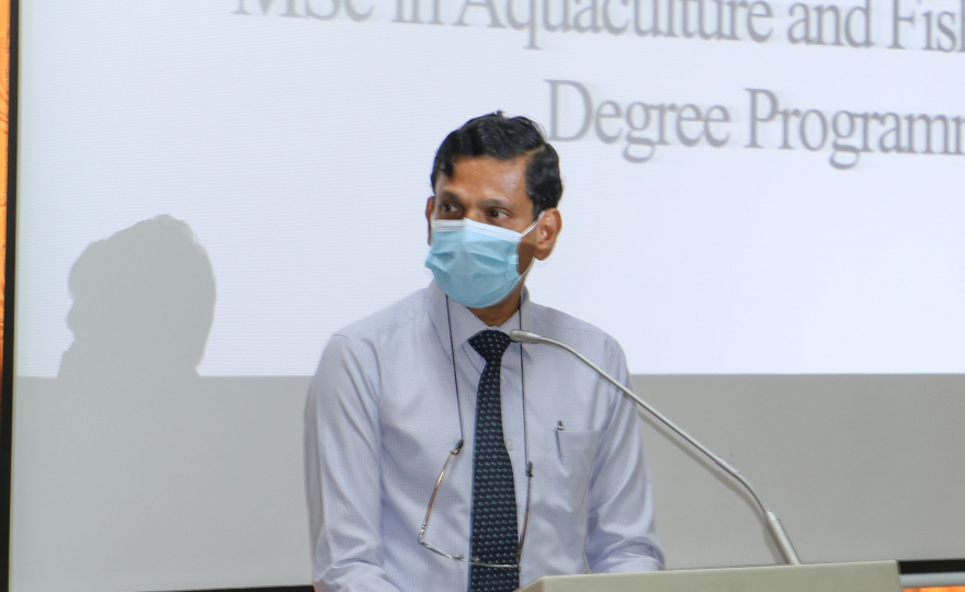 Inauguration Ceremony of MSc in Aquaculture and Fisheries Management Degree Programme - 2020