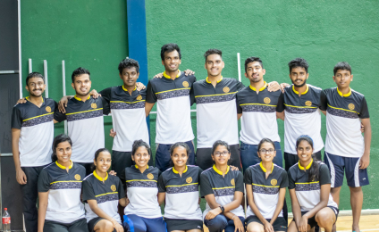 University of Kelaniya team wins the 1st Runner-up at the “Smashers 2022” Badminton Tournament Invitational University Doubles Team Championship