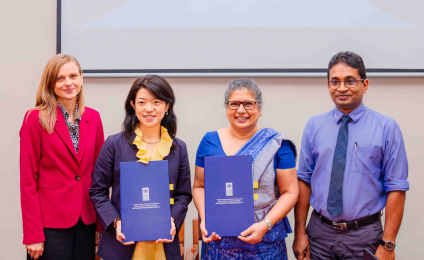 Formal Signing Ceremony of the Letter of Agreement between the UNDP and the University of Kelaniya