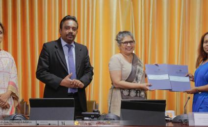 MOU signed between Union Assurance PLC & University of Kelaniya