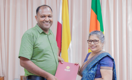 Senior Lecturer Saman Rajapaksha assumes duties as the Director of the Communication and Media Unit for the 2nd consecutive time