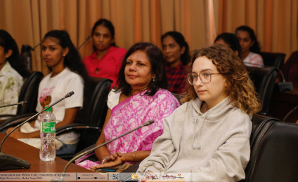 University of Kelaniya Hosts Renowned German Poet Max Czollek for a Reading Session