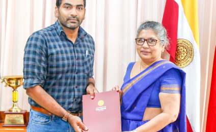 Dr. Nilantha Dinesh Ramanayaka Assumes Duties as the New Head of the Department of Sport Science and Physical Education