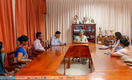 International Relations Manager from University of Waterloo, Canada Visits University of Kelaniya  