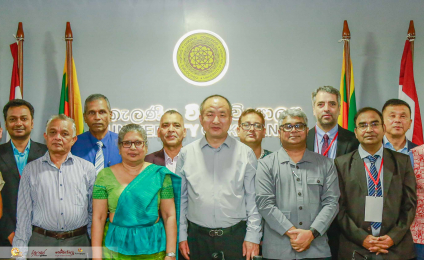 Professor Xu Baofeng Visits University of Kelaniya