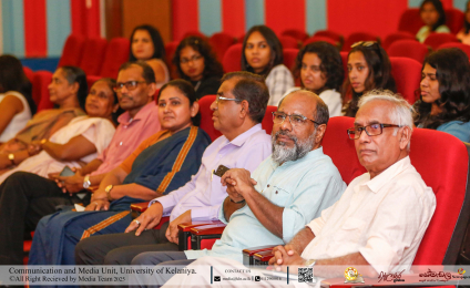 Screening and Discussion of CPBR Documentaries Held at University of Kelaniya