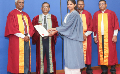 Certificate Awarding Ceremony for the 5th Batch of the Diploma in Geographic information Systems 2023/2024
