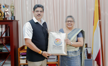 A Visit from Lucknow University, India