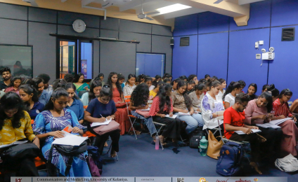 “Young Journalist” Training Workshop Series Continues with One-Day Workshop at the University of Kelaniya