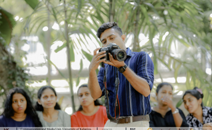 “Young Journalist” Training Workshop Series Continues with One-Day Workshop at the University of Kelaniya.