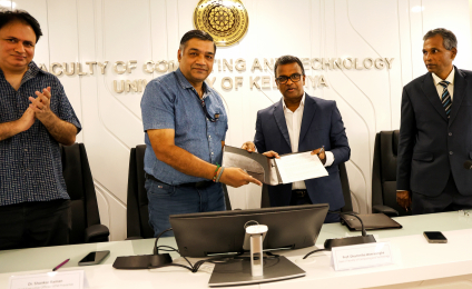 University of Kelaniya Signs an MoU with IIT-Madras – Pravartak Technologies Foundation, the Technology Innovation Hub of IITM 