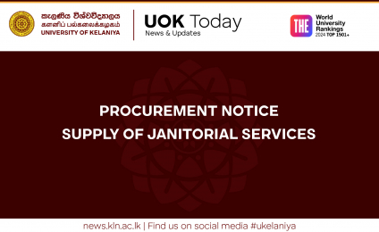 Supply of Janitorial Services