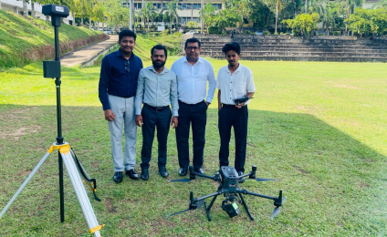 Successfully Conducted the Drone Survey for Spatial Data gathering at the University of Kelaniya premises for mapping purposes