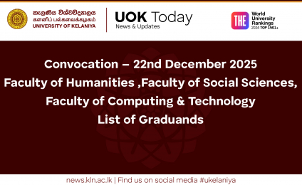 Convocation – 22 December 2025