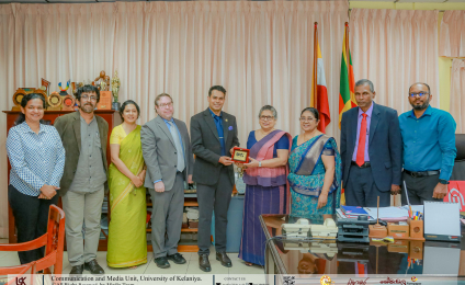 University of Kelaniya and KCGI, Japan, Explore Expanded Academic Collaboration