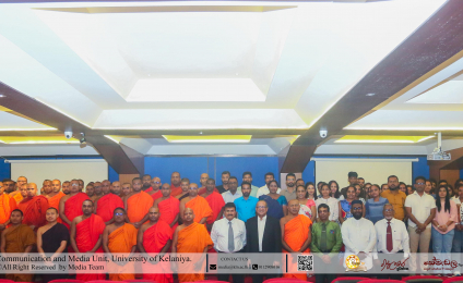 Inauguration of the MA in Buddhist Studies Held at the University of Kelaniya