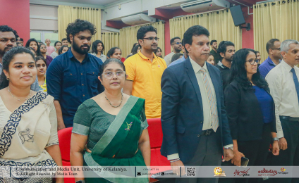 Inaugural Ceremony of the Master of Data Analytics (MDA) Programme – 2026 Intake Held at the University of Kelaniya