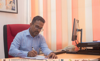Professor Chandima Bogahawatta Assumes Duties as the Head of the Department of Archaeology